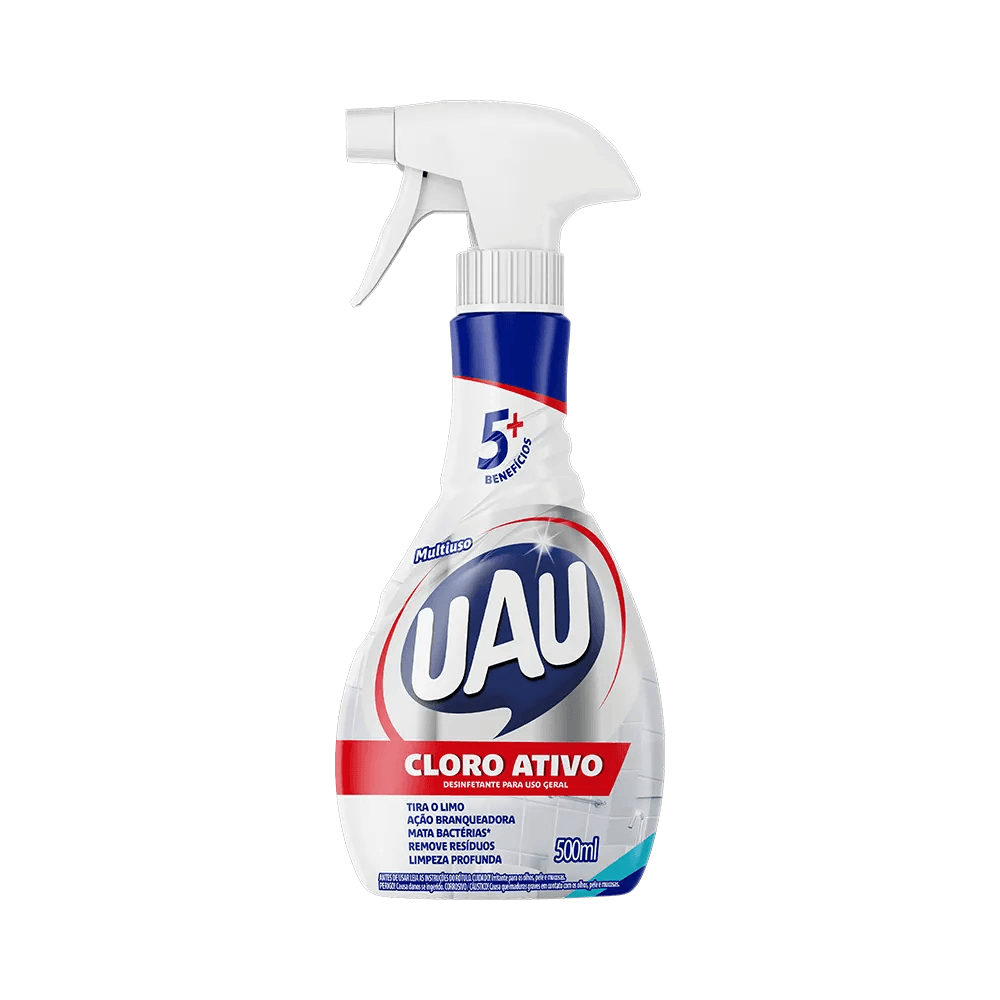 UAU Cloro Ativo 5+ 500ml - Image 1