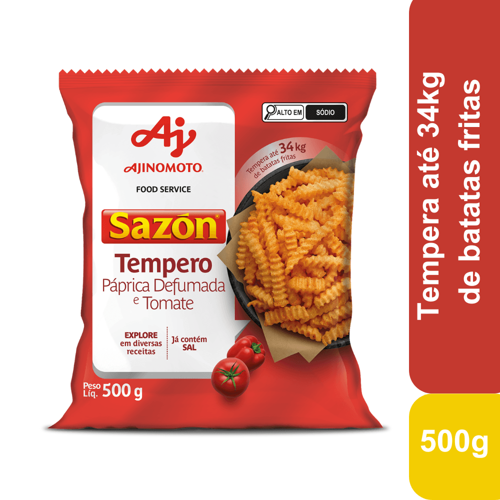 Tempero Sazón® Profissional Páprica Defumada e Tomate - Image 1